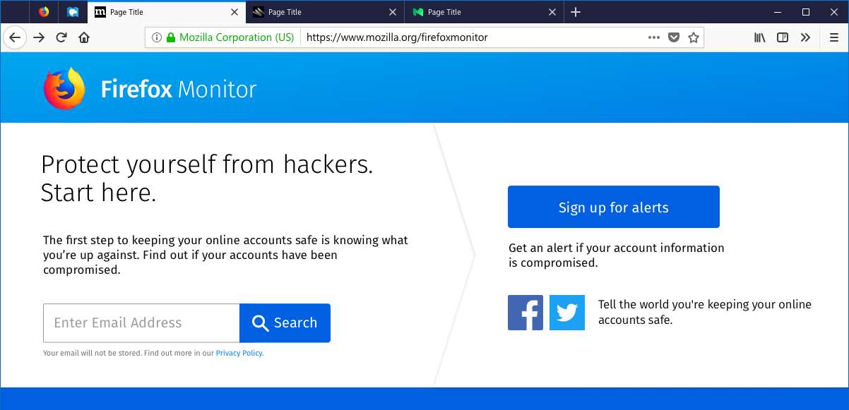 Firefox will soon alert you if your online accounts have been hacked