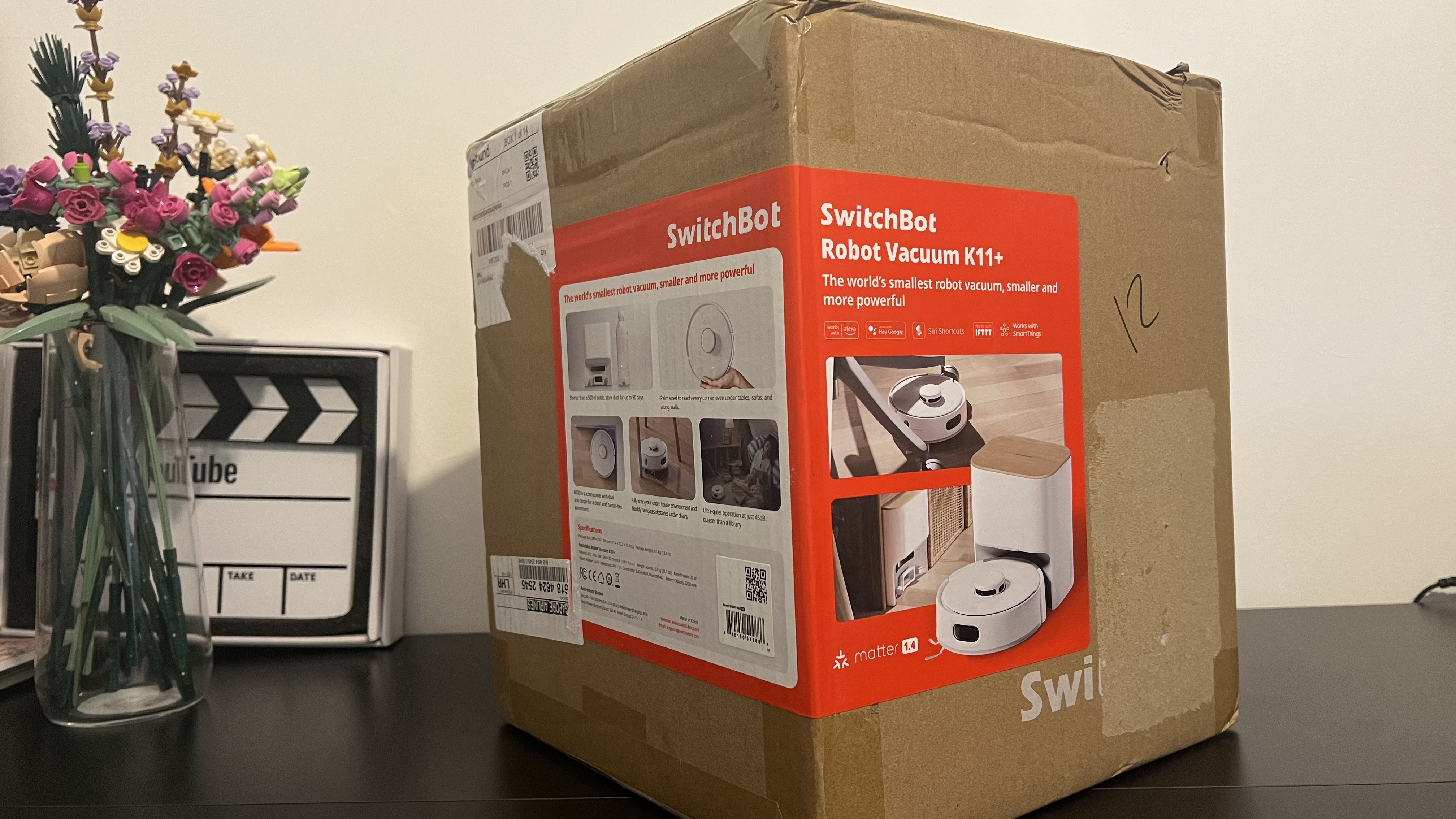 SwitchBot K11+ Robot Vacuum