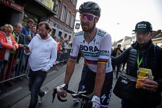 Peter Sagan after a disappointing Gent-Wevelgem