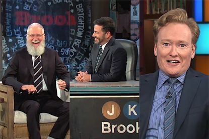 Conan O'Brien and David Letterman talk about a gift horse
