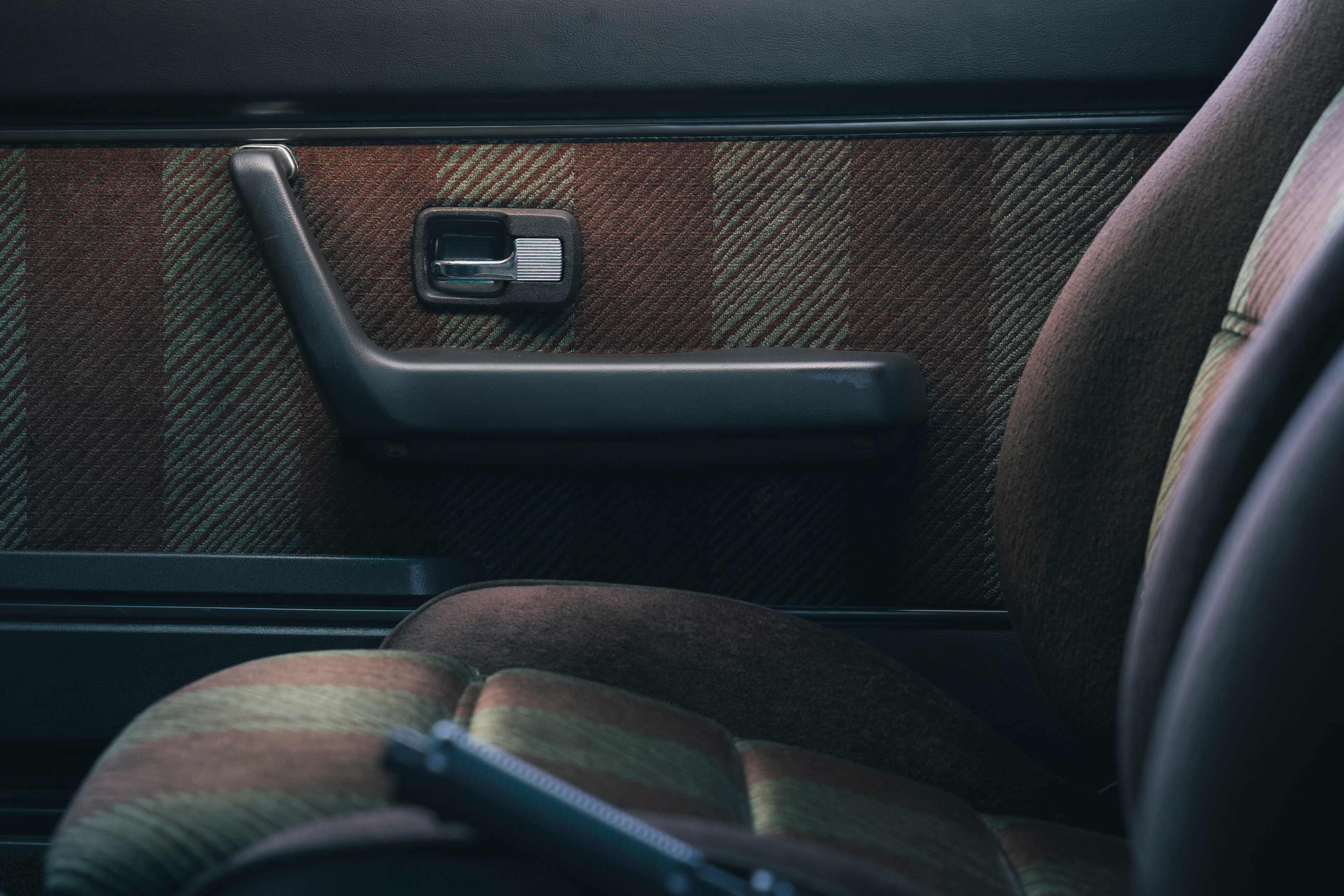 A quintessentially 80s interior in the Audi Quattro 10V