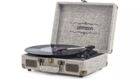 Ammoon Record Player | Bluetooth | 3.5mm Aux-in | built-in speakers | RCA audio output | 33, 45, 78 RPM| USB and SD Recording | £47.98, was £59.98