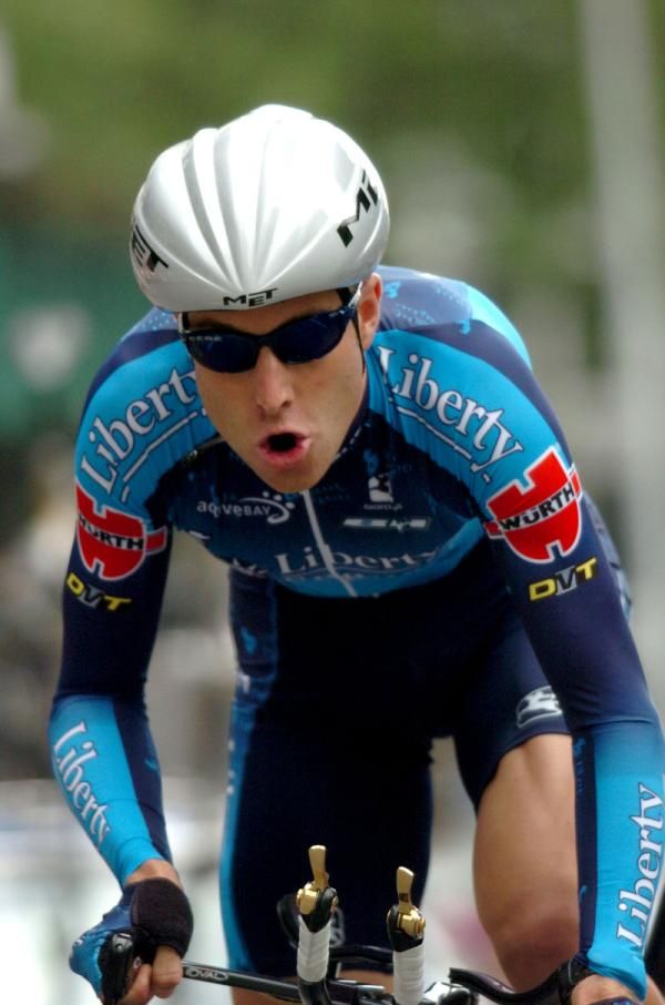 Christian Vande Velde swamped US Postal for Manolo Saiz's Spanish team in 2004