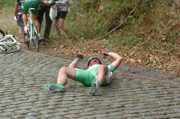 Jimmy Casper was an unlucky victim of the Kemmelberg