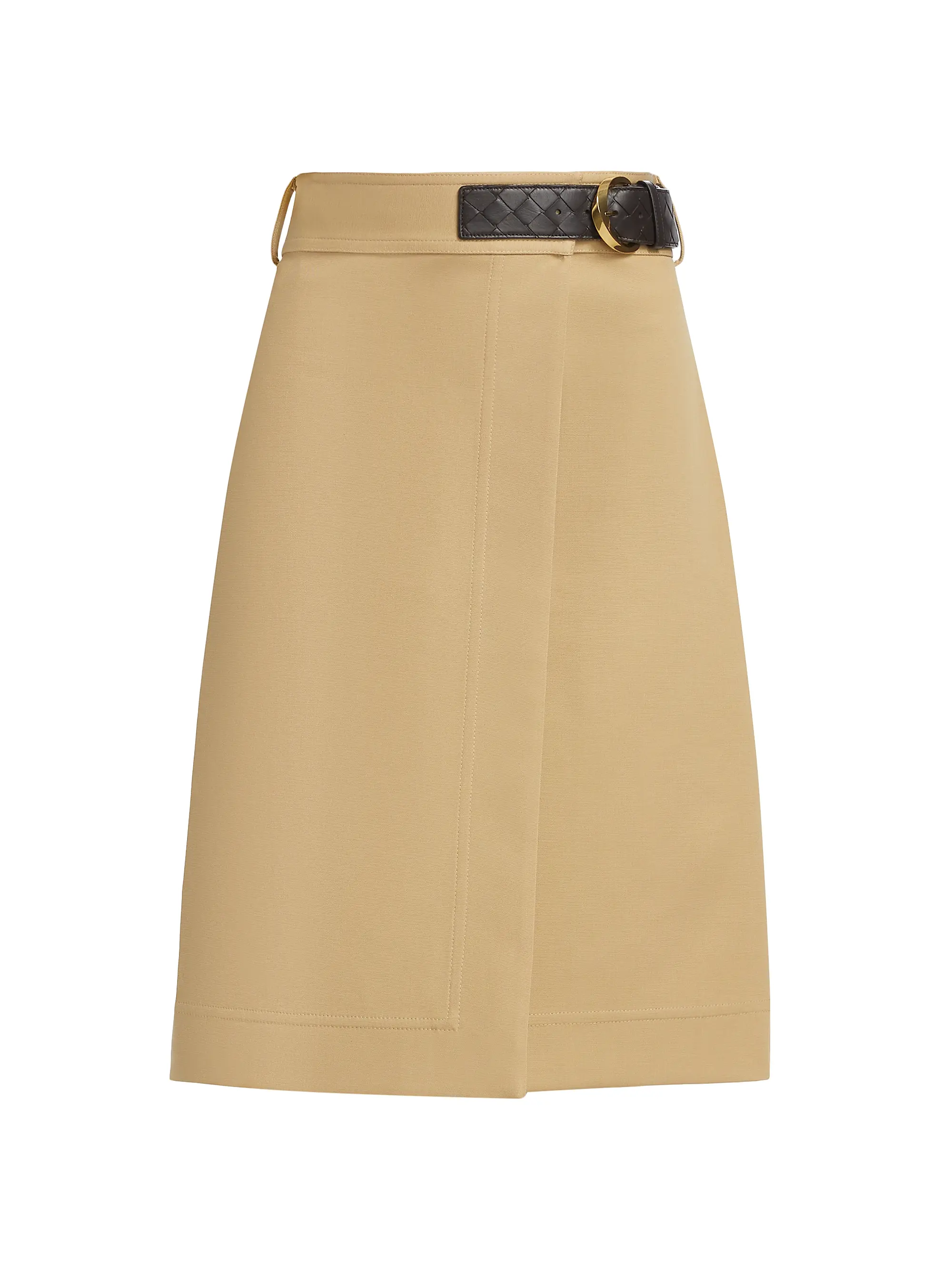 Double Cotton Canvas Skirt