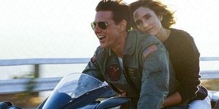 Tom Cruise and Jennifer Connelly in Top Gun: Maverick.