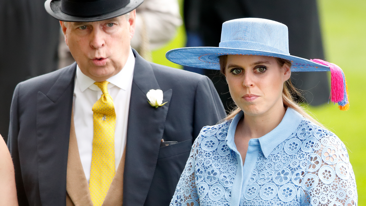 Prince Andrew, Duke of York and Princess Beatrice attends day one of Royal Ascot at Ascot Racecourse on June 18, 2019 in Ascot, England