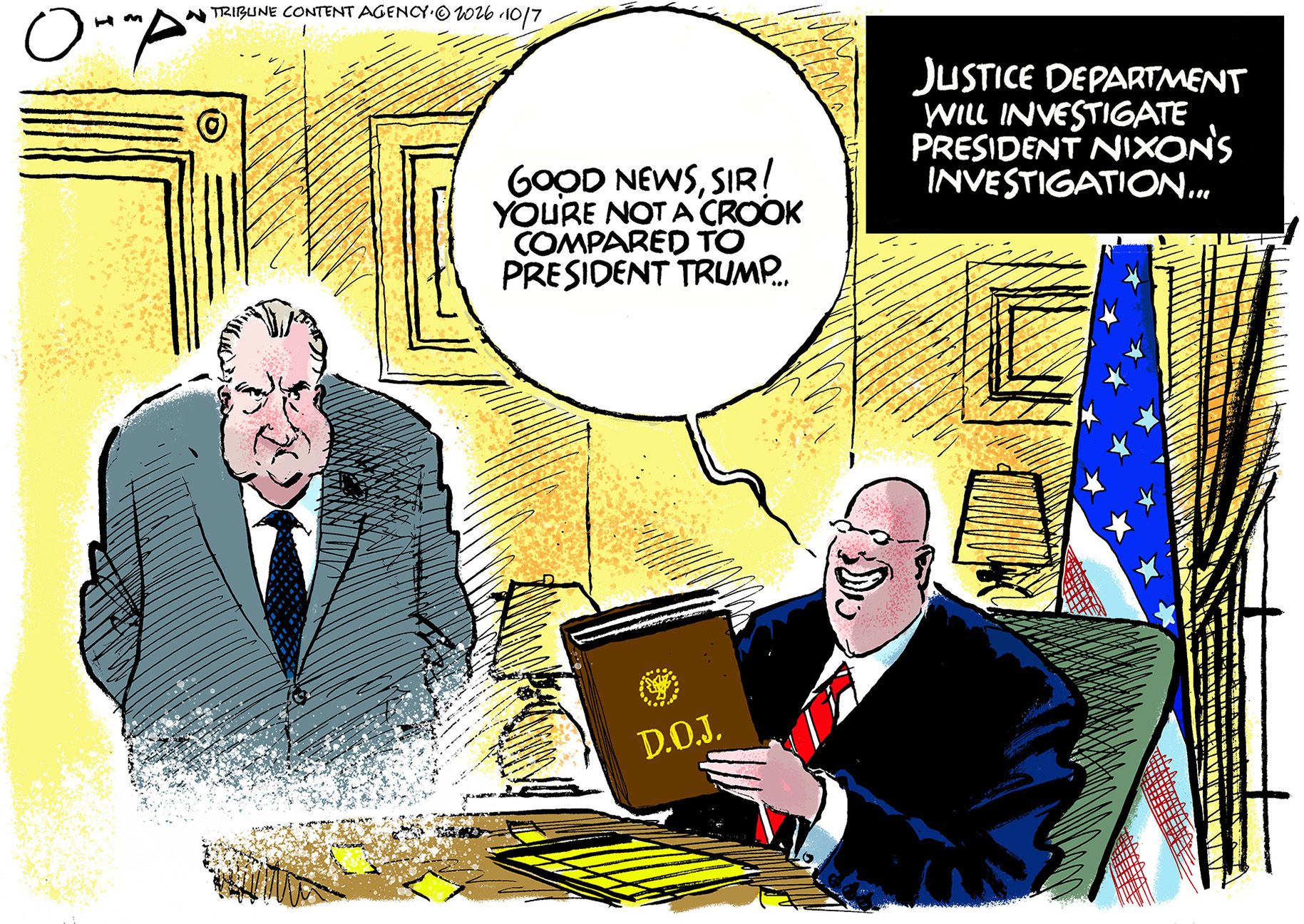 
                                Political Cartoon
                            