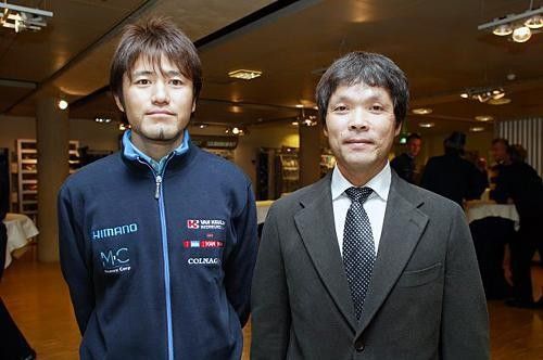 Japanese sport director Hisafumi.Imanishi and Akira Bando