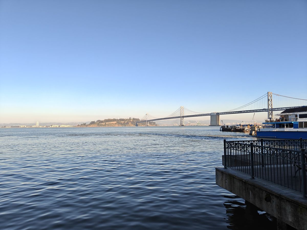 Photo of the San Francisco Bay shot by a OnePlus 13R