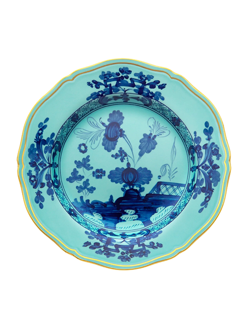 Oriente Italiano Gold-Rimmed Bread Plate