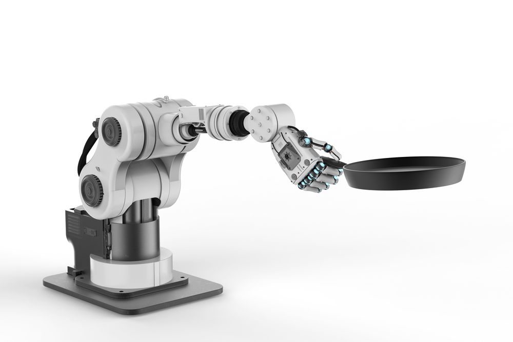 Robotic chefing arm