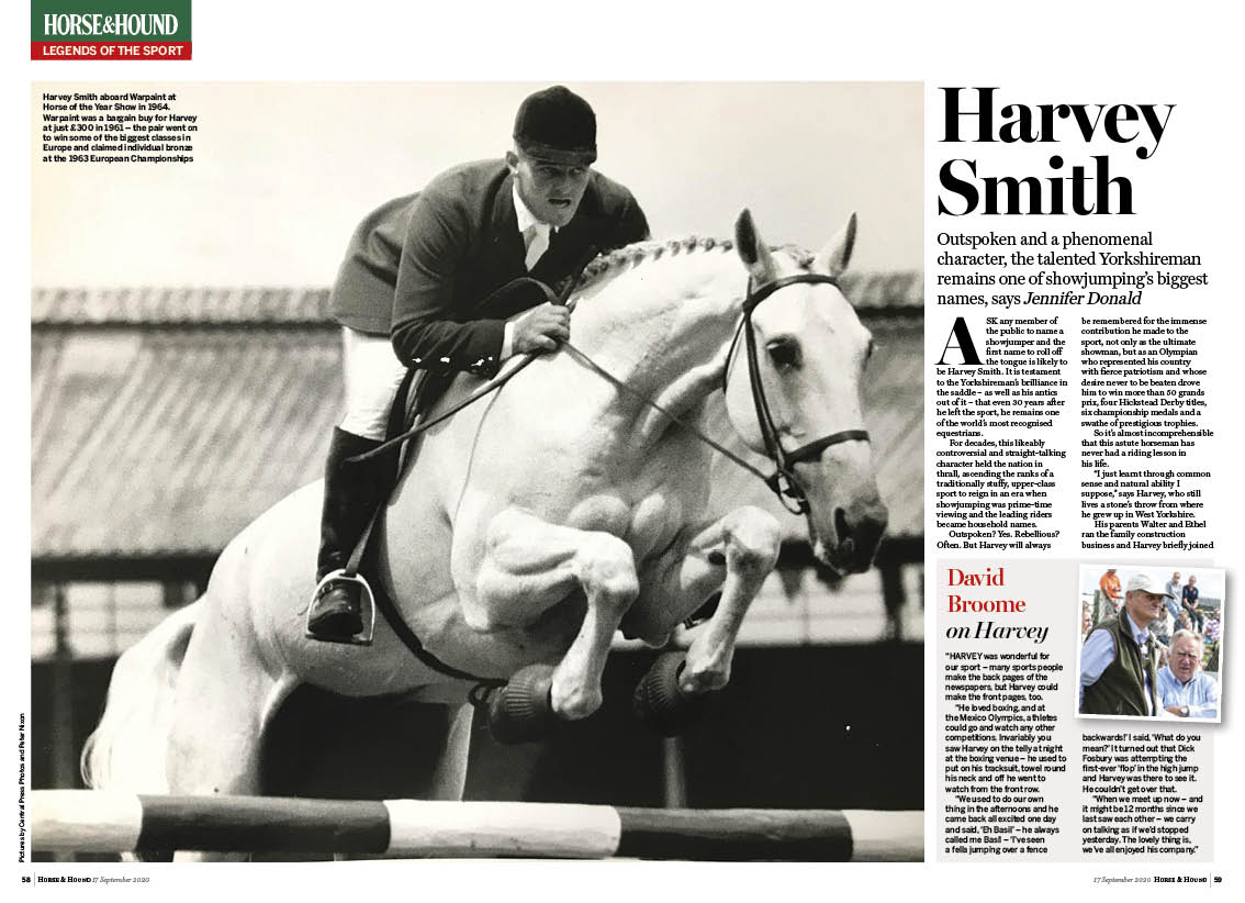 FT 6pp Legend Harvey Smith