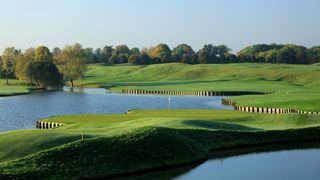 The 15th hole at Le Golf National