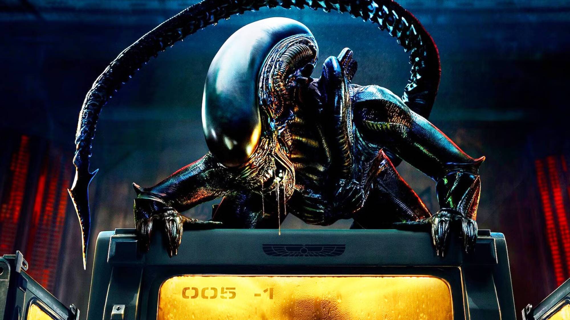  Earth" promotional poster showcasing the Xenomorph