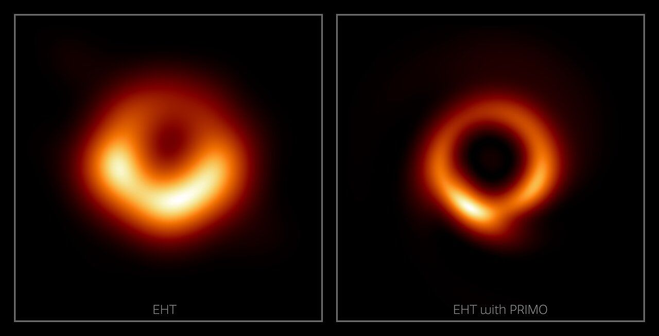 The 1st-ever photo of a supermassive black hole just got an AI 'makeover' and it looks absolutely amazing
