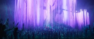 A worshipful gathering in "Avatar: The Way of Water."