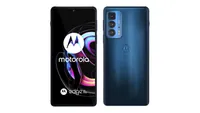 The Motorola Edge 20 Pro in Midnight Blue