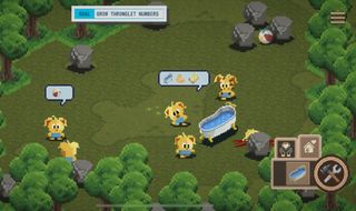 A sim game with cute creatures