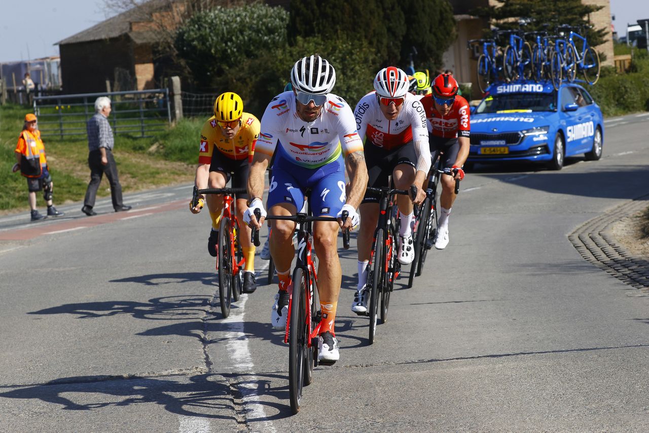 E3 Saxo Bank Classic 2022 - 64th Edition - Harelbeke - Harelbeke 203,9 km - 25/03/2022 - Daniel Oss (ITA - Totalenergies) - photo Luca Bettini/SprintCyclingAgency&Acirc;&copy;2022
