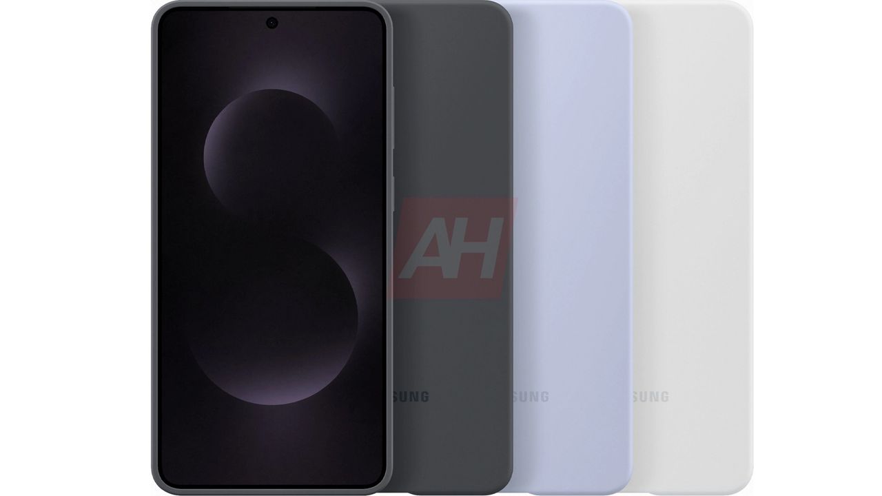Leaked images of Samsung phone cases for the Samsung Galaxy S25 Edge via Android Headlines