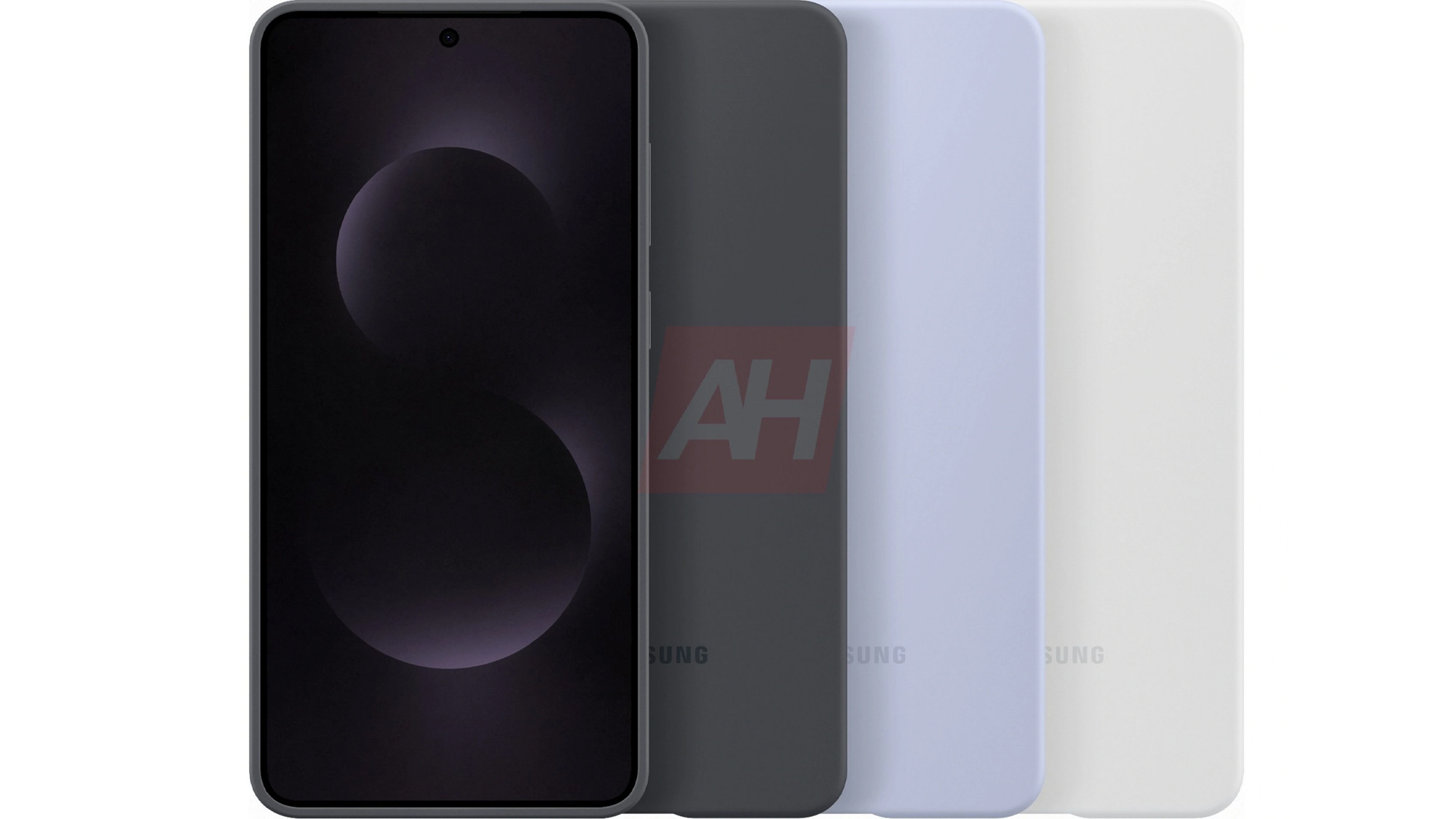 Leaked images of Samsung phone cases for the Samsung Galaxy S25 Edge via Android Headlines