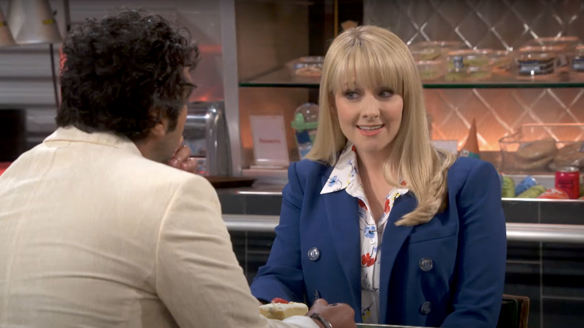 melissa rauch and kunal nayyar on night court season 2