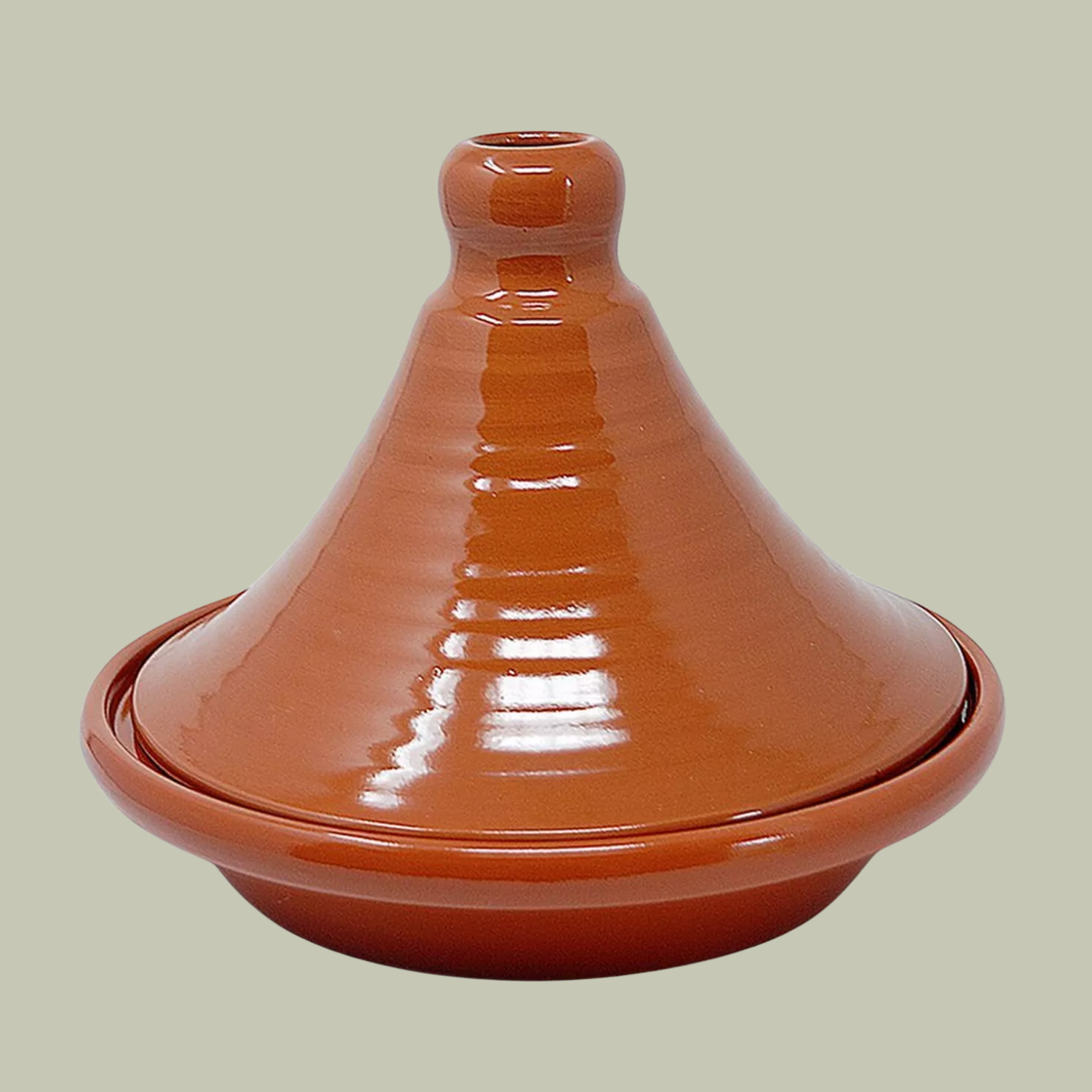 A terracotta tagine