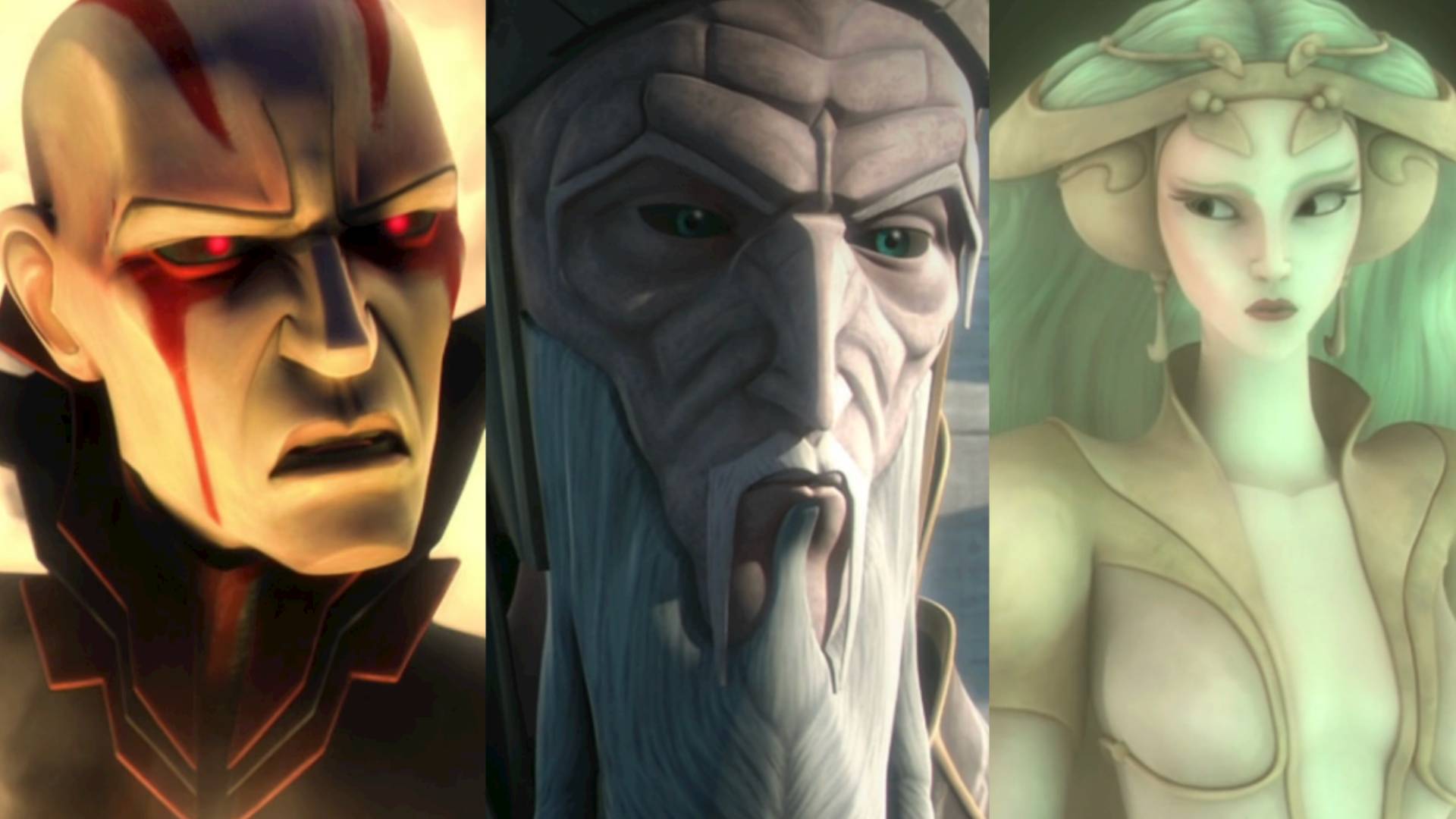 The Mortis gods in Star Wars: The Clone Wars