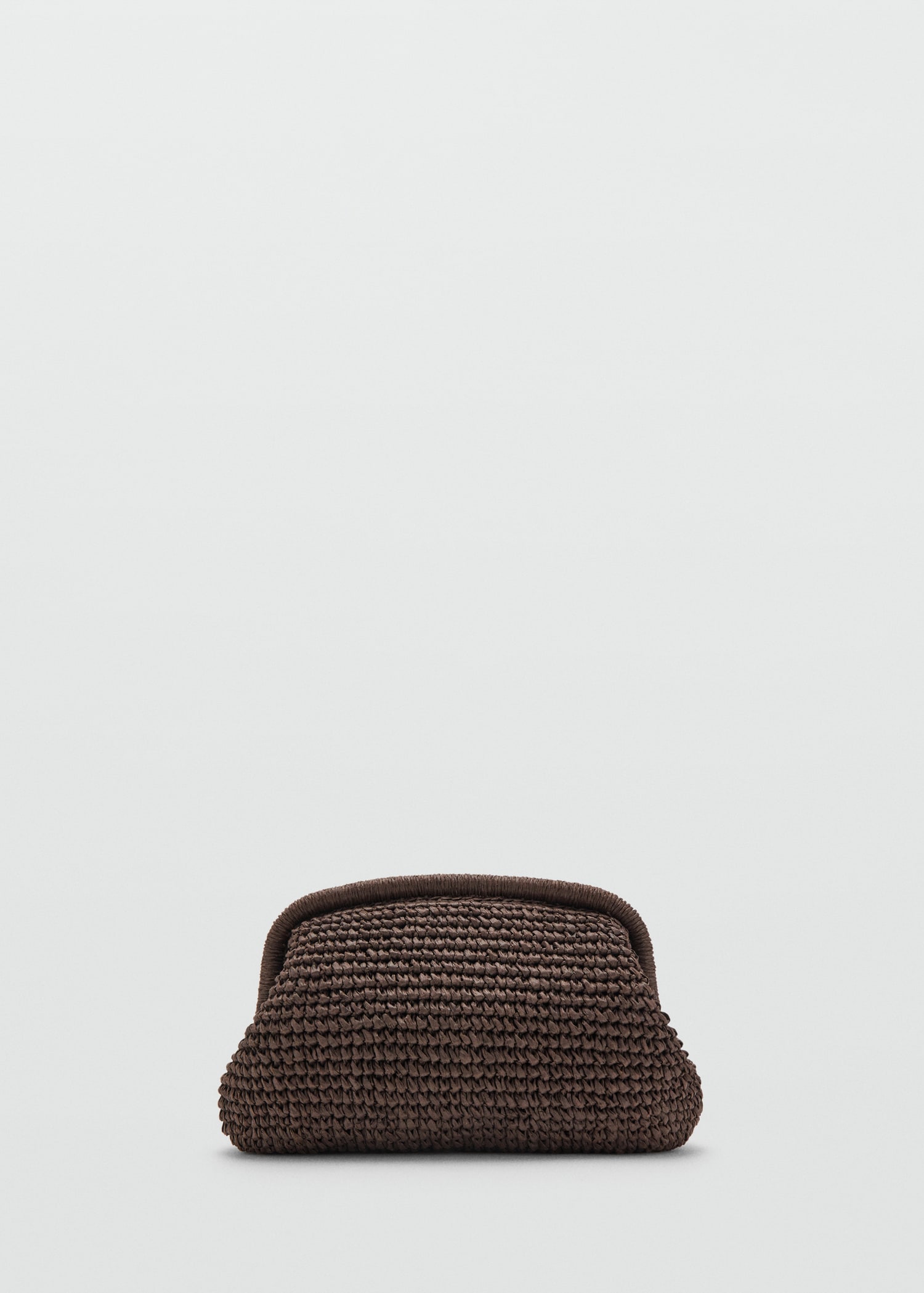 Natural Fiber Clutch Bag - Women | Mango United Kingdom