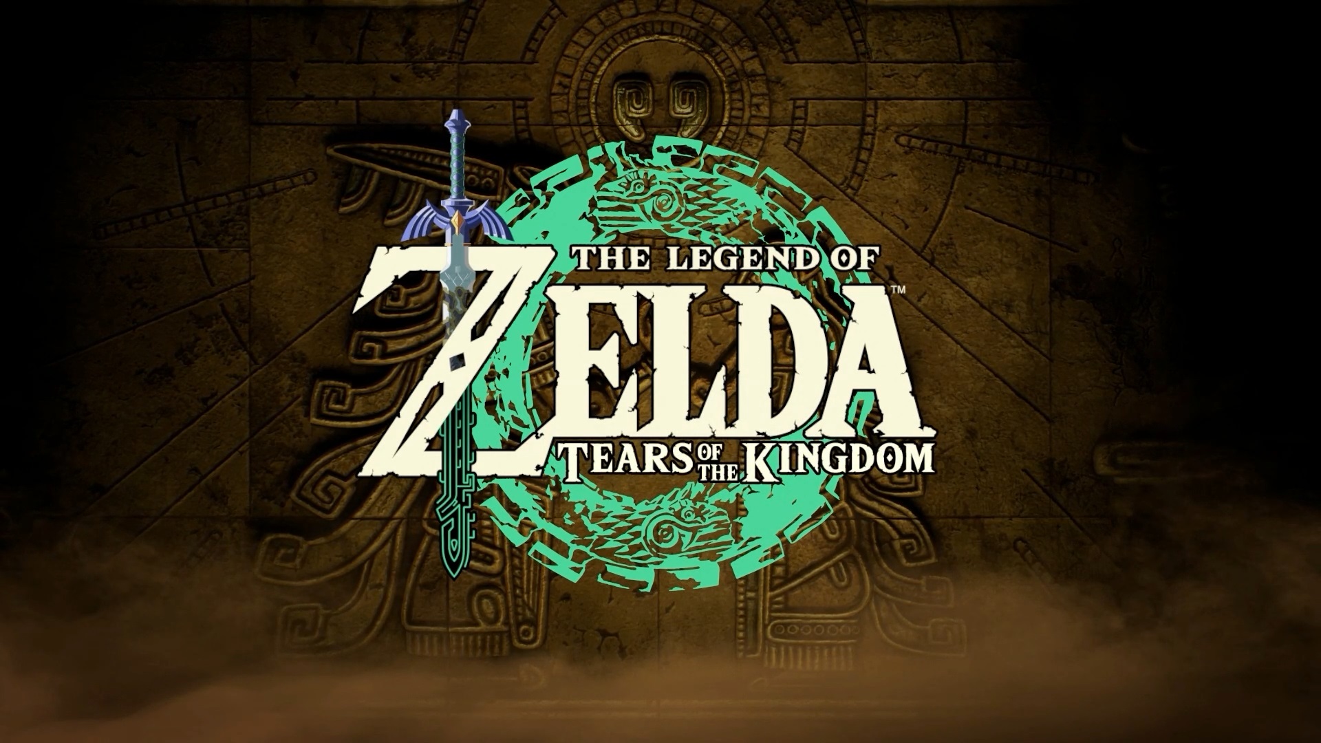 Logotipo de Zelda Lágrimas del Reino.  Emblema de las Lágrimas del Reino de Zelda