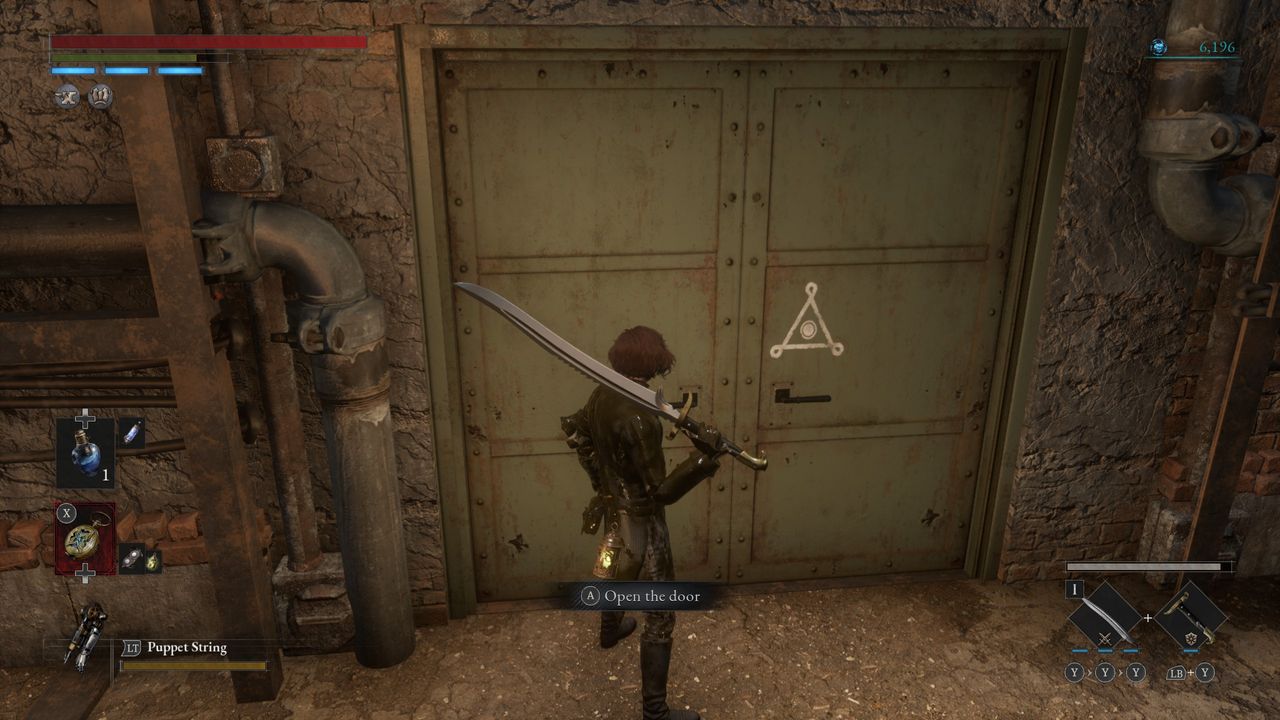 Lies of P Trinity Keys - Locked door in Venigni Works