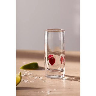shot glass with hearts on it
