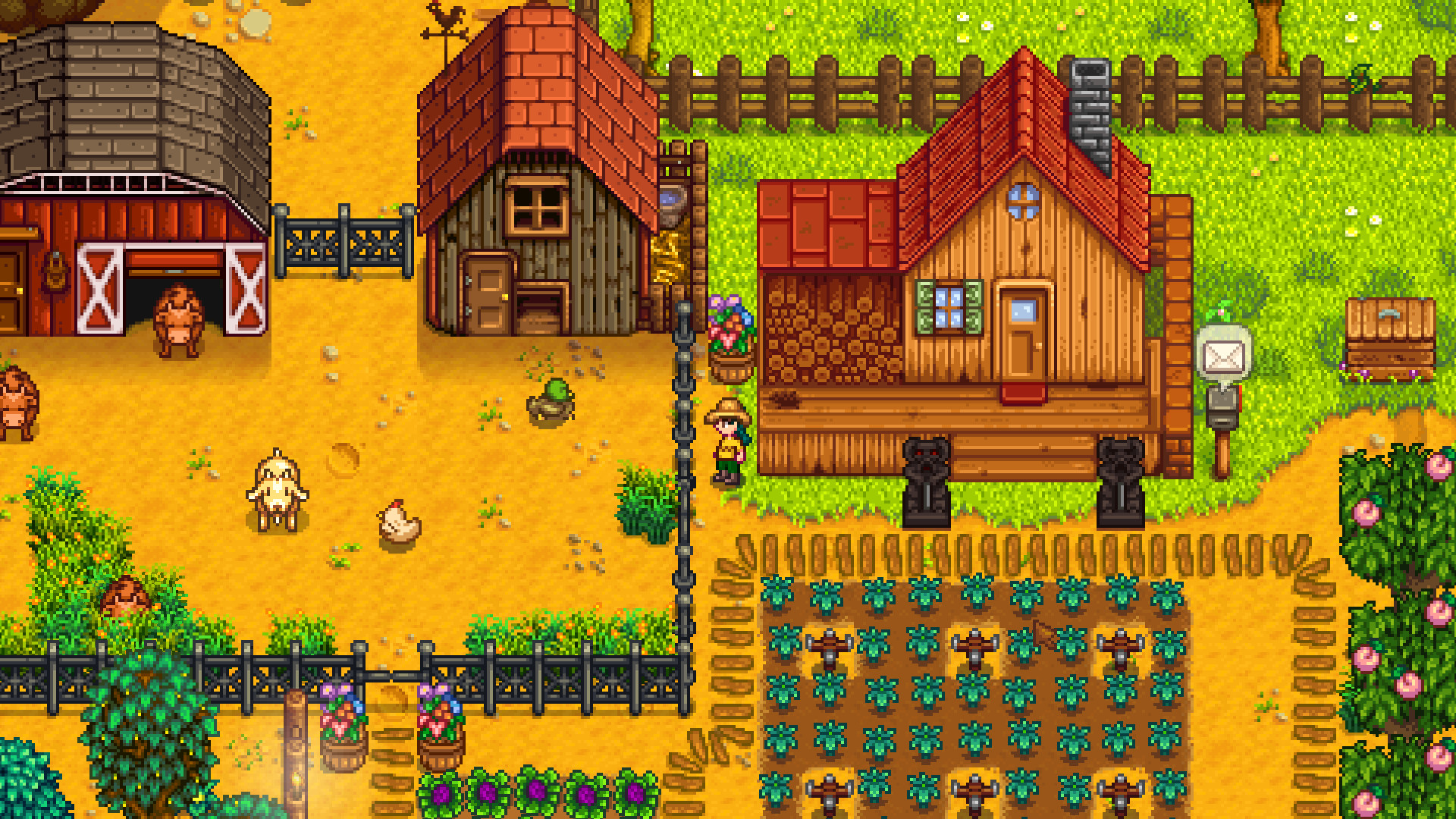 stardew valley sprinkler layout normal