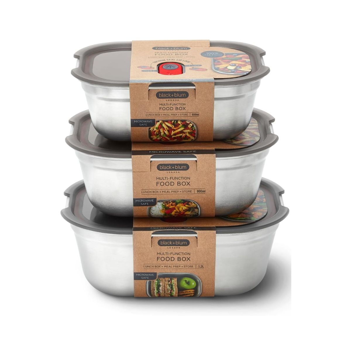 Black+Blum meal prep containers
