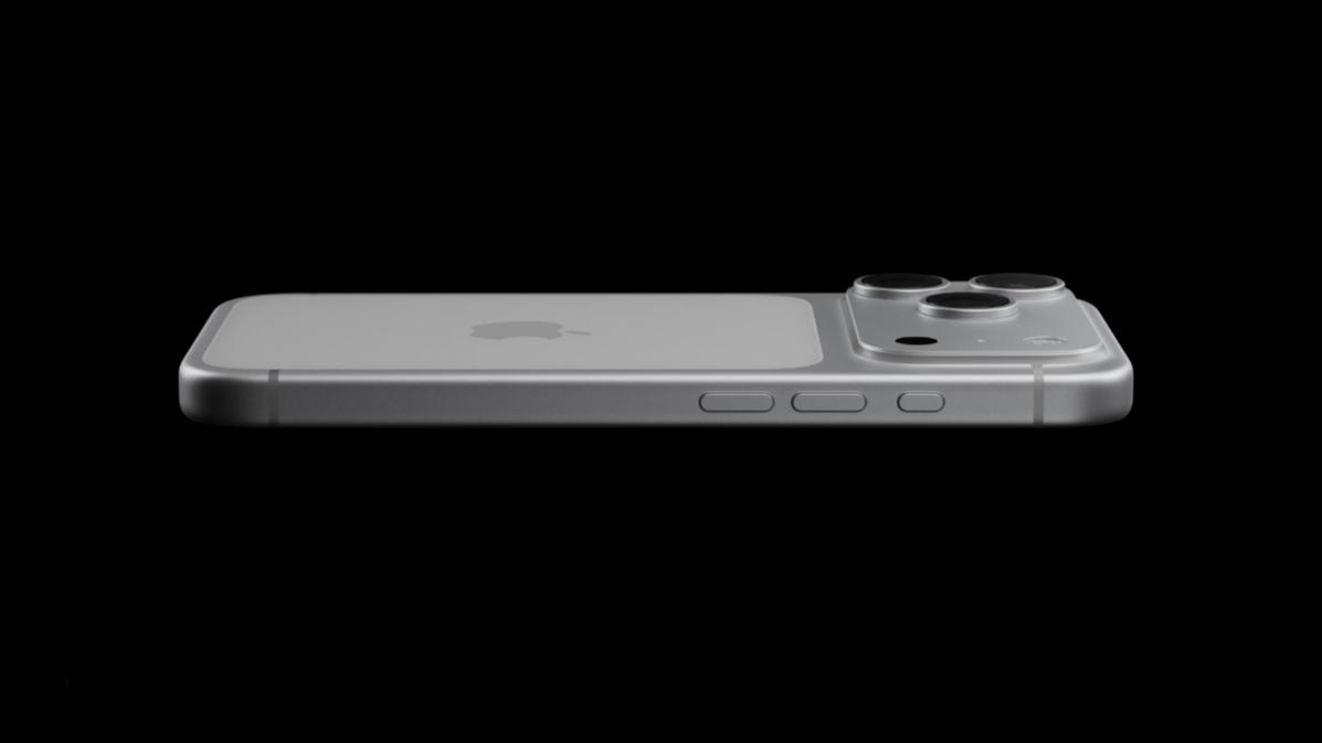 Side view of the iPhone 17 Pro