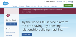 Salesforce Service Cloud image 1