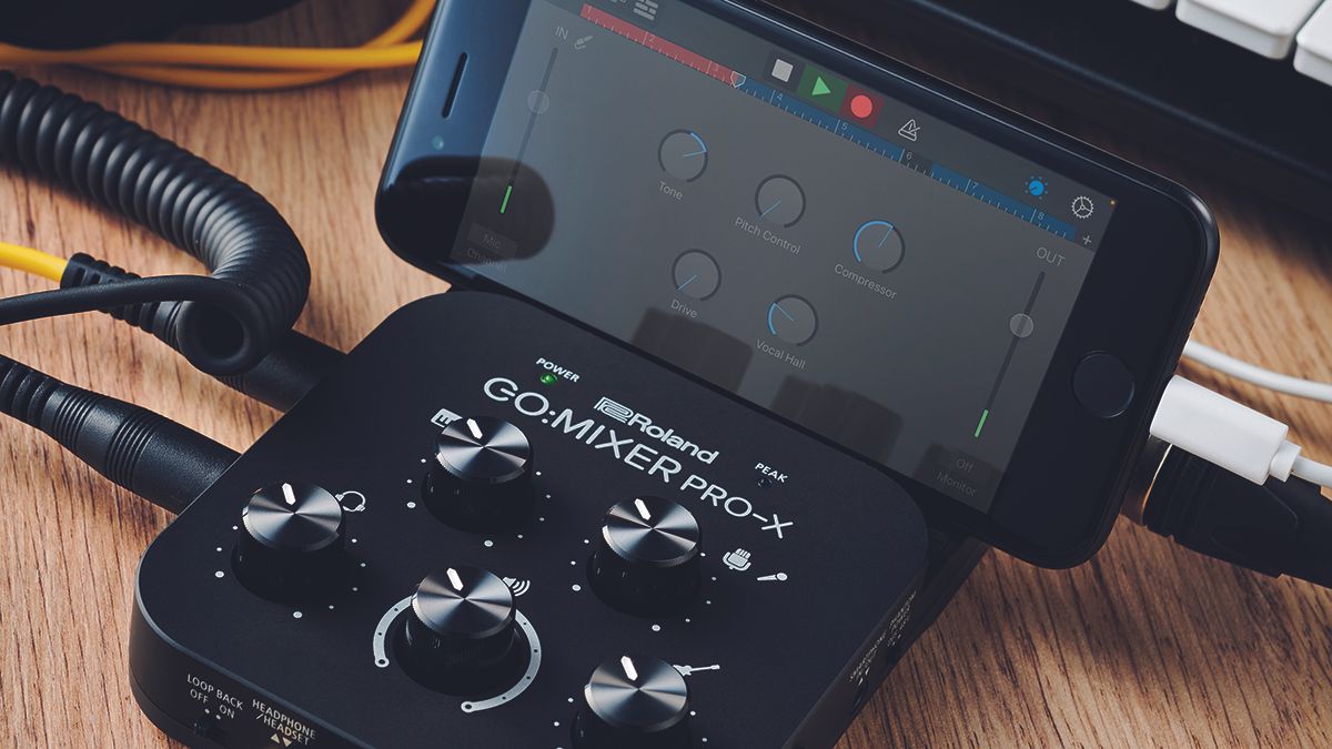 Roland Go:Mixer Pro-X Audio Mixer For Smartphones