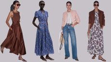 Four models wearing ME+EM new in