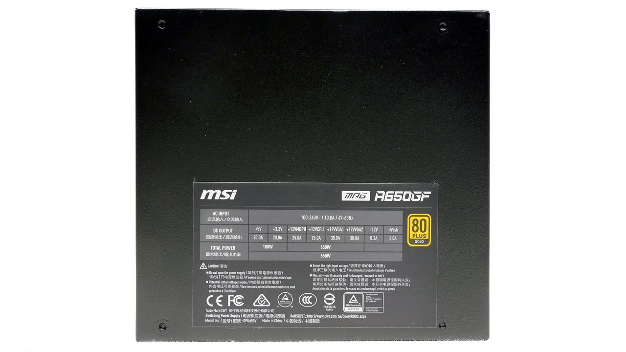 MSI MPG A650GF