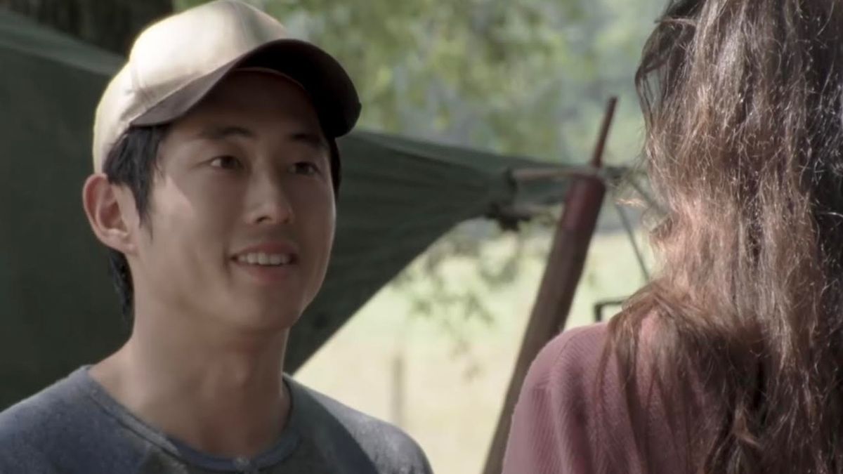 Steven Yeun as Glenn Rhee in The Walking Dead