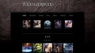 Het modulaire ontwerp van Lockwood ' s homepage helpt samen te brengen in een gevarieerde set van het aanbod in een evenwichtige en esthetisch verantwoorde manier