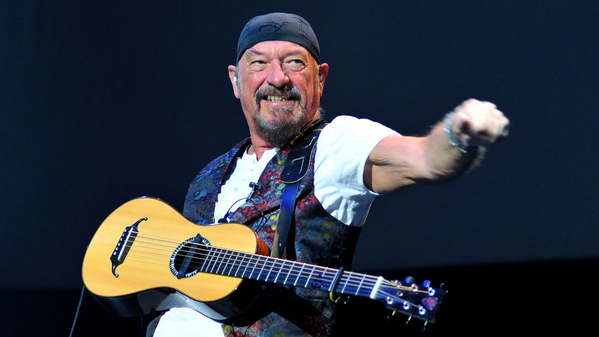 Ian Anderson performs on stage during his &quot;Thick As A Brick&quot; Tour at Royal Albert Hall on June 30, 2013 in London, England. 