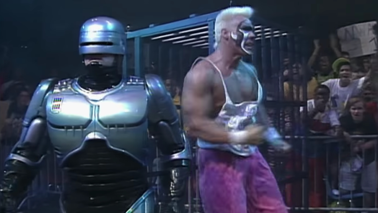Robocop et Sting à Capital Combat 1990