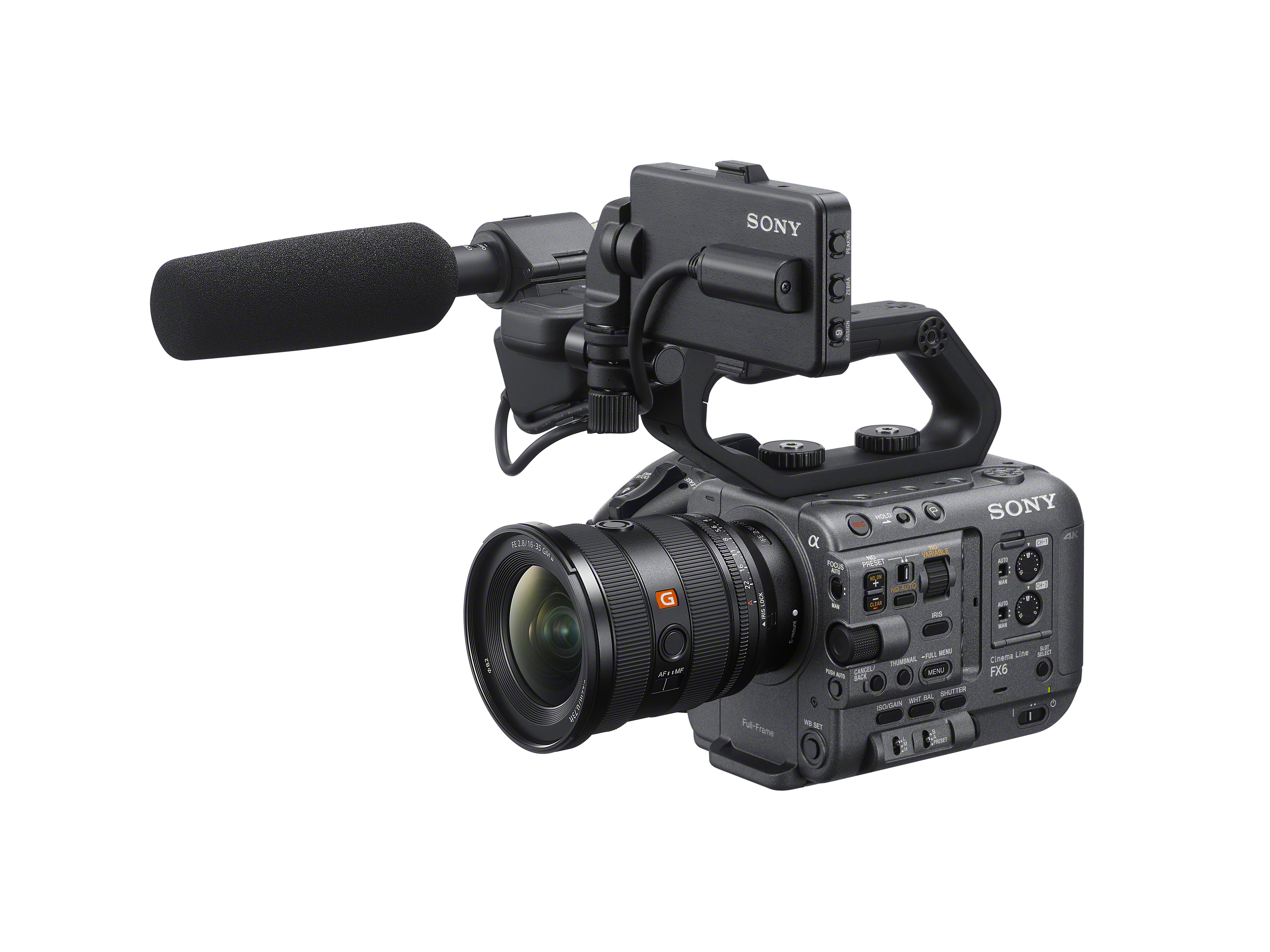 A Sony ECM-778 shotgun microphone