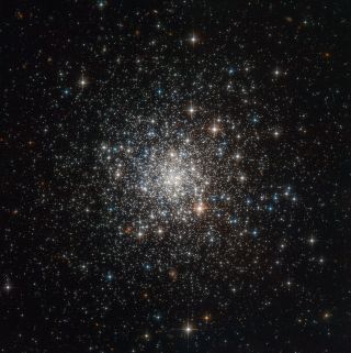 The globular cluster NGC 4147, seen with NASA's Hubble Space Telescope. NGC 4147 lies about 60,000 light-years from Earth, in the northern constellation of Coma Berenices.