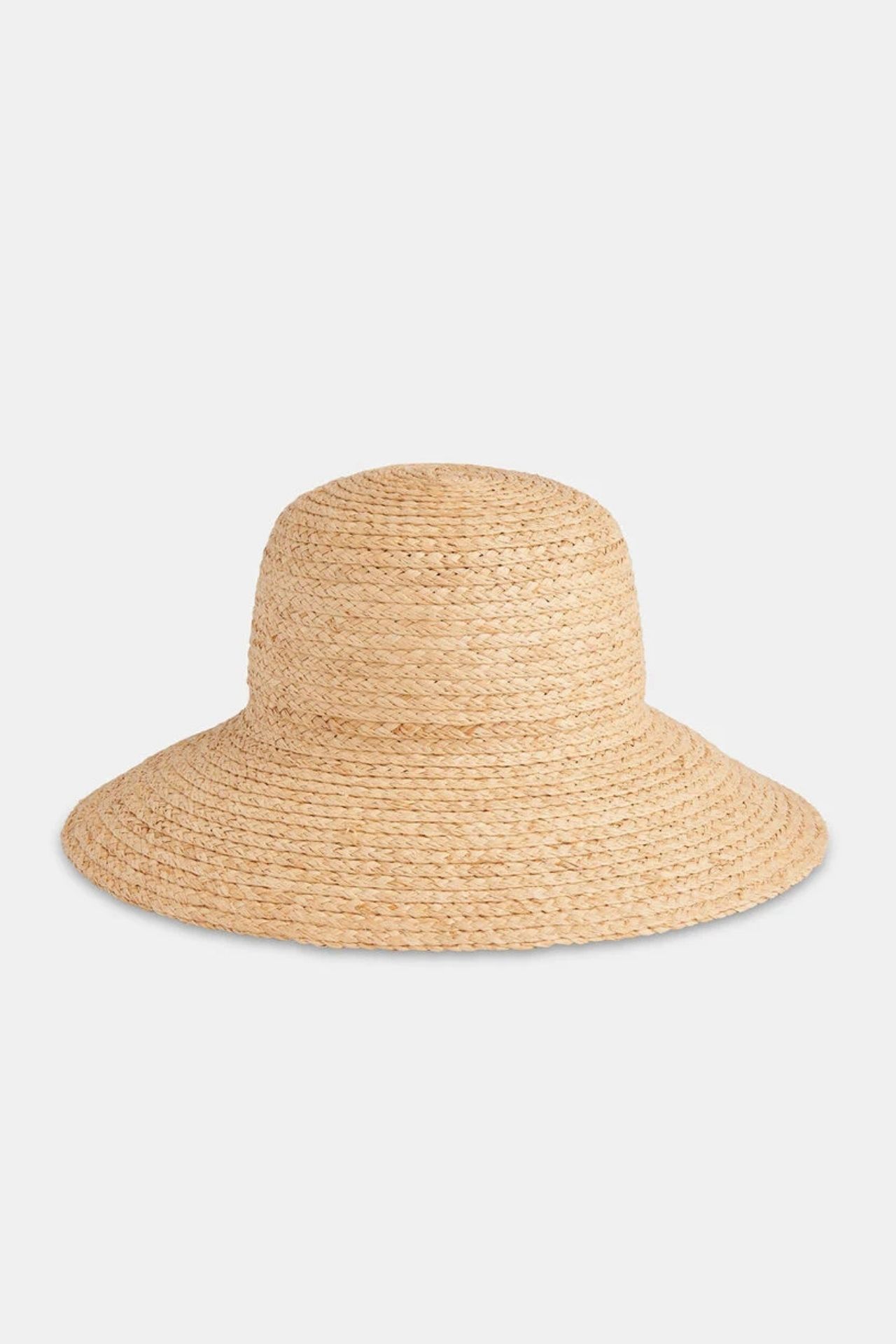 Neutral Wide Brim Straw Hat