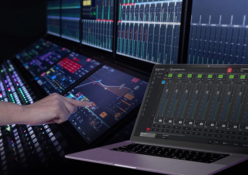 At IBC2024, Calrec launched the ImPulse V, its first cloud-based audio console.