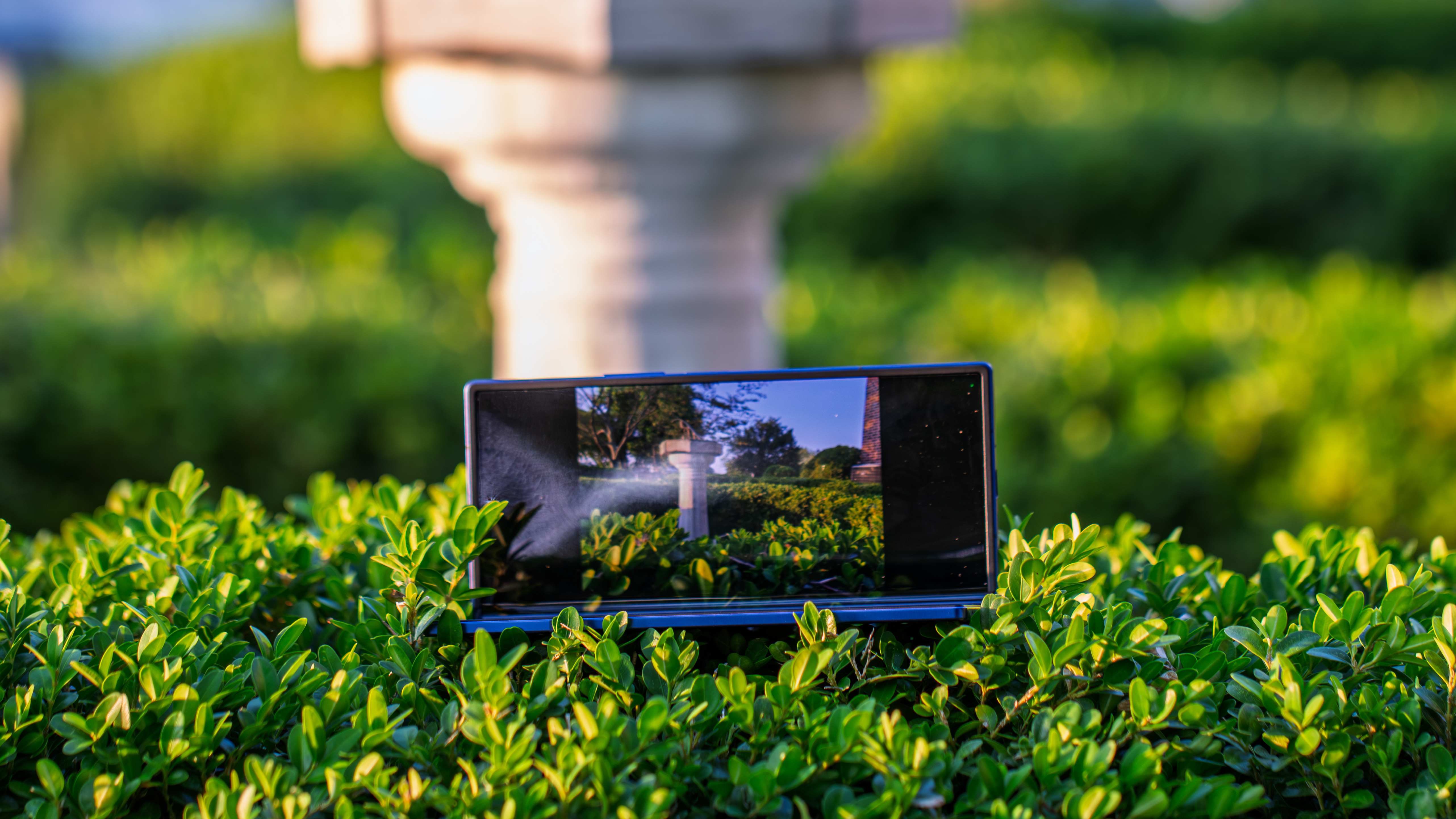 Samsung Galaxy Z Fold 7 picture through viewfinder