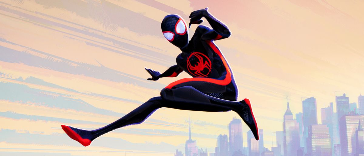 Miles Morales (Shameik Moore) in Spider-Man: Across The Spider-Verse